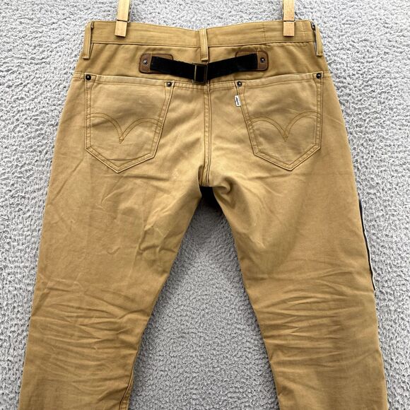 Levis 511 Jeans 30x33* Khaki Riding Equestrian Adjustable Waist Slim Performance - Picture 13 of 15